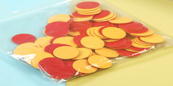 Plastic counting discs
